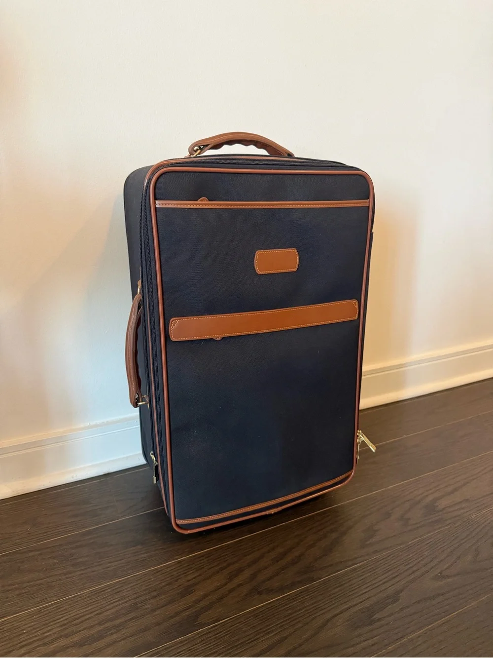 T. Anthony Wheeled 1 Suiter Suitcase: Like-new
